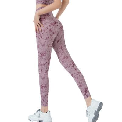 China 2021 Breathable New Fast Delivery Printing Tummy Control Yoga Leggings High Waist Sporty Tights Workout Leggings Running Pants for sale