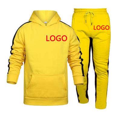 China Breathable Custom Logo Training Wear Hooded Tracksuit Sports 2 Piece Set Suit Autumn Men Jogging Slim Fit Jogging Sportswear Jogger Sweatsuit for sale