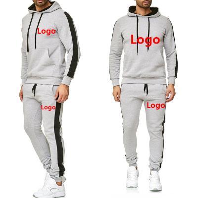 China Private Label Breathable Training Wear Mens Tracksuit Sets Gym Sportswear Sweatsuit Custom Fitness Sweatpants And Hoodie Set Jogging Set for sale