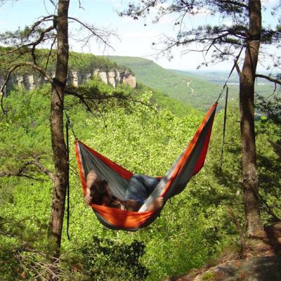 China Original OEM modern camping parachute hammock doubles material size ultralight military portable outdoor nylon fabric furniture for sale