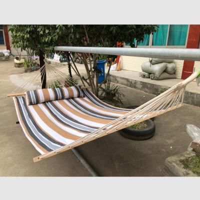 China Modern Double Size Hammock Indoor Polycotton Fabric Material Outdoor Garden for sale