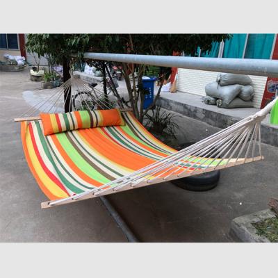 China Modern Double Size Hammock Indoor Polycotton Fabric Material Outdoor Garden for sale