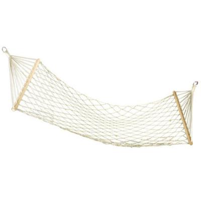 China Modern Hot Sale Beach Hammock Outdoor Polyester Rope Comfortable Furniture Hammock for sale