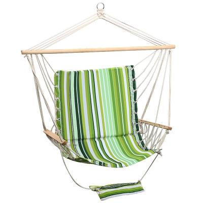 China Modern Quilted Hanging Chair Indoor and Outdoor Gardens Hanging Chairs with Pillows and Stools for sale