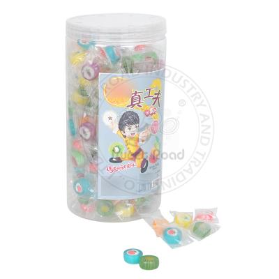 China Natural Assorted Round Flavor Hard Candy Natural Fruity Plant for sale