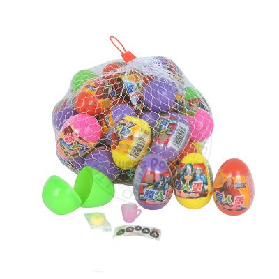 China Normal Surprise Toy Candy Normal Plastic Egg for sale