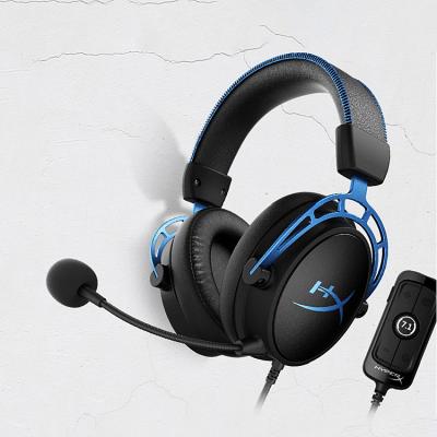 China Hyper Cloud Alpha S Headband Two Tone X Gaming Sports Headset Desktop Computer Headset For Car DVD Players for sale