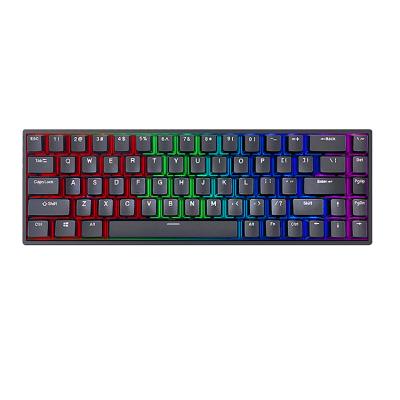 China New Gaming Keyboard LED Back Light Ergonomic Colorful Mechanical Wireless Gamer Radio Mechanical Keyboard for sale