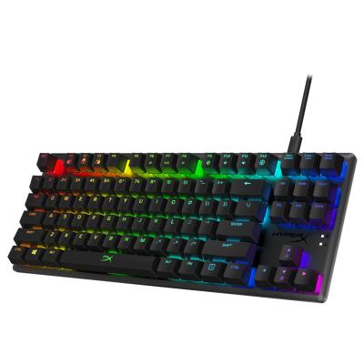 China Hyper Anti-Ghosting X Alloy Origins Core Red Backlit Gaming Keyboard Switch RGB E-sports Mechanical Keyboard For PC GAMER. for sale