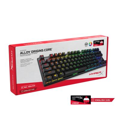 China Hyper Anti-Ghosting X Alloy Origins Core 87 Key RGB Backlight Mechanical Gaming Keyboard. for sale