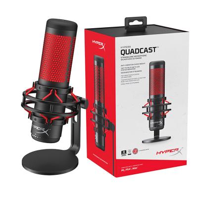 China QuadCast headset microphone; Hyper E-sports Microphone X QuadCast Professional PC Live Microphone Device Voice. for sale