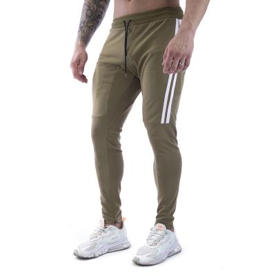 China new Anti-wrinkle sweatpants men's streetwear pants fashion pencil canvas pants men's integral drawstring pants for men's casual pants for sale