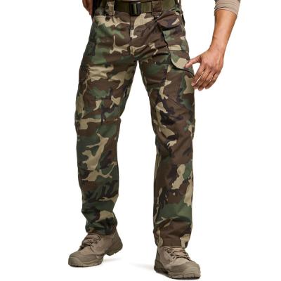 China Anti-Static Men's Tactical Pants, Water Resistant Ripstop Cargo Pants, Lightweight Work Hiking Pants, Outdoor Apparel for sale