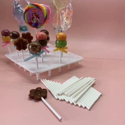 China Kids friendly; Food Grade Environmentally Friendly Wholesale Paper Lollipop Eco-Friendly Stick With Many Certificates for sale