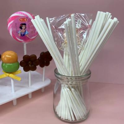 China Eco Friendly Lollipop Candy Sugar Lollipop Paper Stick for sale