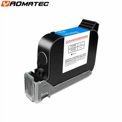 China Original Yaomatec s210 12.7mm ECO Solvent-based Fast Dry Ink Cartridge For Unencrypted Non-Encrypted Handheld Inkjet Printer for sale