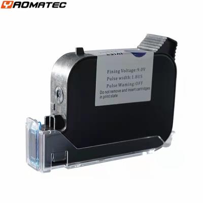 China Original Yaomatec T254 12.7mm ECO Solvent-based Fast Dry Ink Cartridge For Unencrypted Non-Encrypted Handheld Inkjet Printer for sale