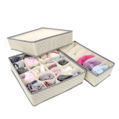 China Foldable Organizer Storage Box, Non Viable Home Office Woven Fabric Clothes Storage Organizer Toy Box for sale