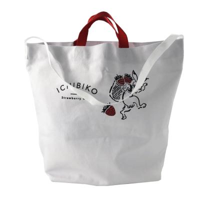 China Washable Custom Canvas Eco-friendly Logo Printed Plain Cotton Tote Bag, Canvas Tote Bag Shopping Bag for sale