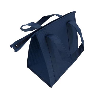 China 2021 Grocery Delivery Waterproof Reusable Food Bag Foldable Insulated Lunch Ice Cooler Bag For Food Delivery for sale