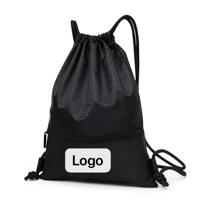 China Eco-friendly China Made Biodegradable Drawstring Bag String Backpack Drawstring for sale