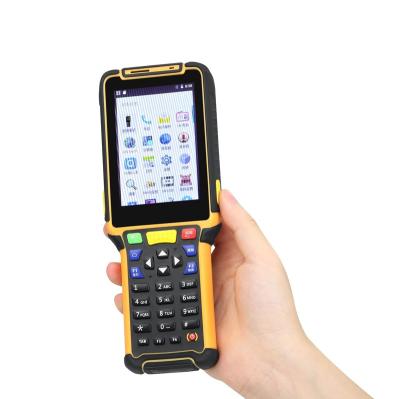 China Handheld Computer Smart Management POS Terminal Android Logo Barcode Scanner Reader With PDA Laser Display Screen Custom Camera for sale