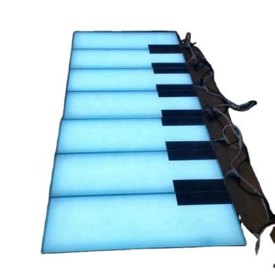 China Theme Park Waterproof IP67 RGB Led Dance Floor Piano Dance Floor for sale