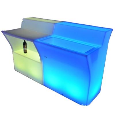 China New Lighting Modern Outdoor Piano LED Bar Counter for sale