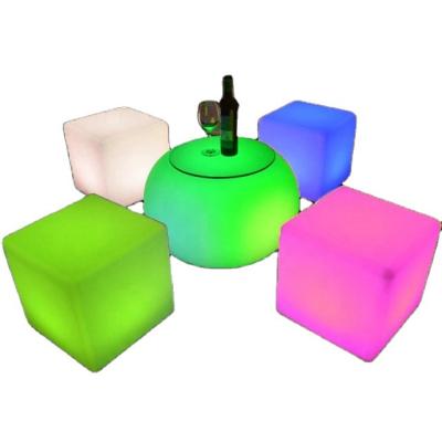 China Modern Indoor And Outdoor Party Event DMX LED Cube Table for sale