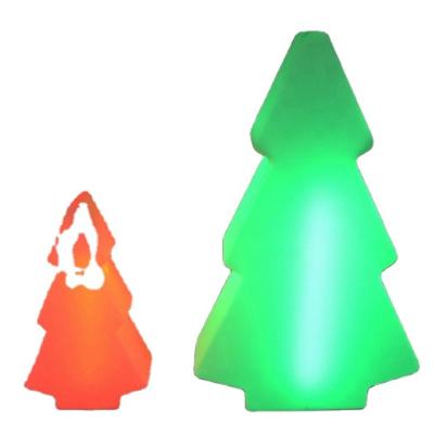 China Wholesale Home / Holiday Color Tree RGB Radio Led Lamp Christmas Decoration for sale