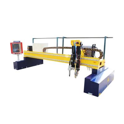 China Metal building material stores portable gantry cnc flame router matel cutting machine 3d price for sale