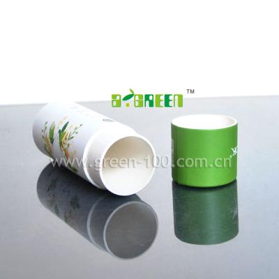 China White Black Brown Packaging Paper Tube 100% Biodegradable Biodegradable Cardboard Push Air Freshener Wrapping Paper Lip Balm Paper Tube for sale