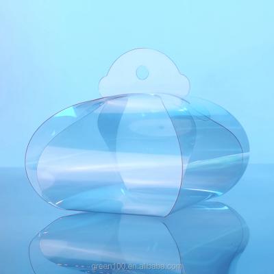 China 12 Mil Clear PET/PVC recyclable - clear box for gifts 10cm X 10cm X 10cm for sale