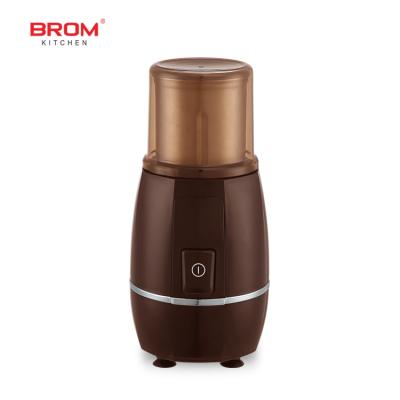 China Hotel Stainless Steel Blades Gate Electric Portable Grinding Food Machine Coffee Grinder for sale