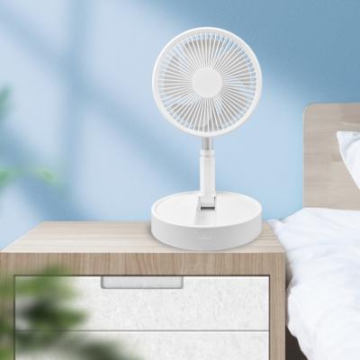 China Lower Noise Mini Small Air Cooling Outdoor Folding Household Floor Fan Desk Table Portable Desk Fans Stand Electric Fan for sale