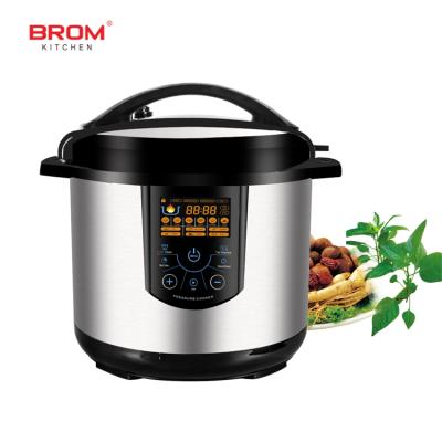 China Stainless Steel Electronic Multicooker Digital Multicooker Commercial Multi Function Hotel Pot Aluminum Electric Pressure Cooker for sale