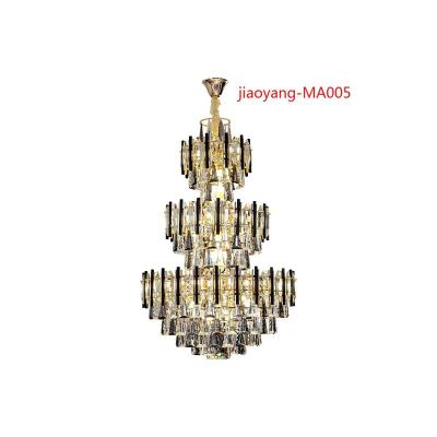 China Hotel Traditional Modern Luxury Decorative Living Room Lamps Home Style Crystal Chandelier for sale