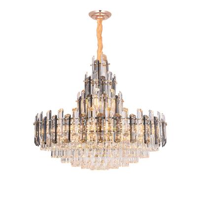 China Residential Modern Indoor Lighting Luxury Crystal Chandelier Living Room Dining Room Bedroom Light for sale