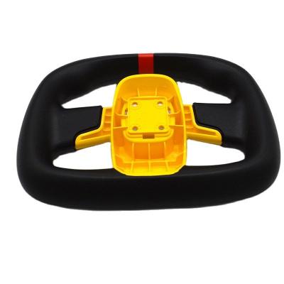 China Ninebot Gokart pro steering wheel for PRO Kit Kart Electric Scooter Yellow Ninebot Gokart steering wheel accessories replacement go kart pro for sale