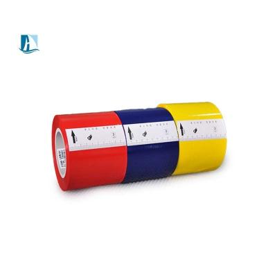 China Etikettenprinter PVC-film Zwart en helder handschrift ISO9001 ISO14001 CE RoHS gecertificeerd Te koop