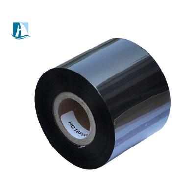 China 110*300 Waxhars Zwart Thermal Transfer Ink Ribbon 60*300 voor compatibele labelprinters Te koop