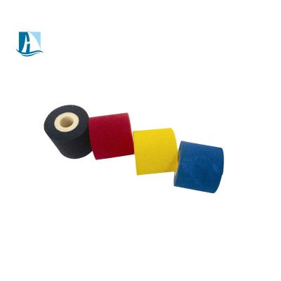 China 12mm Width Hot Ink Roll 36*10 mm Thermal Transfer Ribbon 110mm*450m for Label Printer for sale