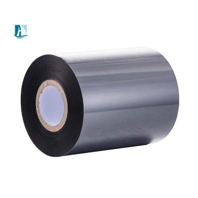 China Black Label Wax Resin Thermal Transfer Ribbon Temperature 100C-160C for Label Printing for sale