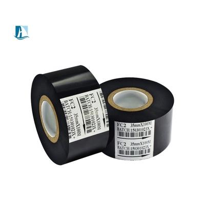 China Custom 30mm*122m Color Date Coding Ribbon Hot Stamping Foil for Paper Plastic Printing for sale