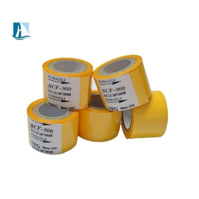 China FC1 Scf900 30mm *100m Black Hot Stamping Ribbon For Colorful Date Coding Efficiency for sale