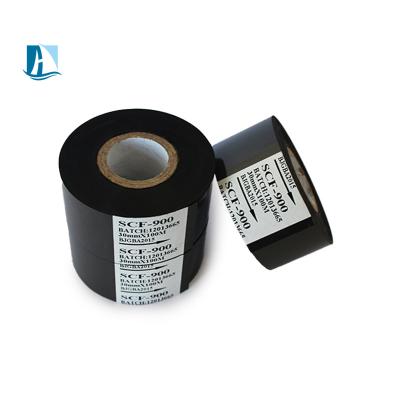 China DY8 Date Coding Machine Ribbon in Black 12mm Width for Hot Stamping Printer Compatible for sale