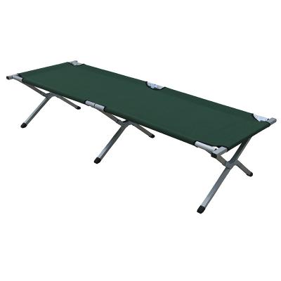 China Foldable Folding lightweight bed camping single cot with carrying bag camp tent Camp Bed for sale