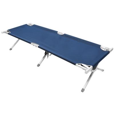 China Foldable Folding Camping Cot,Outdoor Camping Bed Portable with Carry Bag,Camp Cots for Adults Hiking Backpacking Car for sale