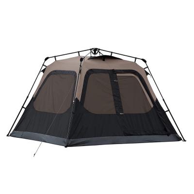 China Extended Type High Quality Camping Tent 4 Person Portable Foldable Automatic Pop Up Tent Outdoor Automatic Tents for sale