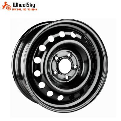 China For Nissan Primera/Qashqai Wheelsky 675707 After Market 16x6.5 PCD 5x1143 16 Inch Steel Rim Car for sale